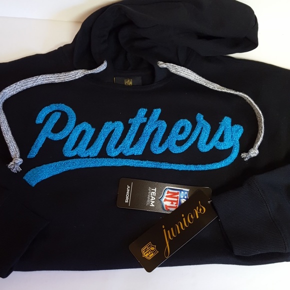 NFL Juniors Carolina Panthers Hoody NWT X Small - Picture 5 of 8